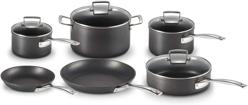 Le Creuset 51806000010002 Kochgeschirr-Set, Stahl, 6-teilig