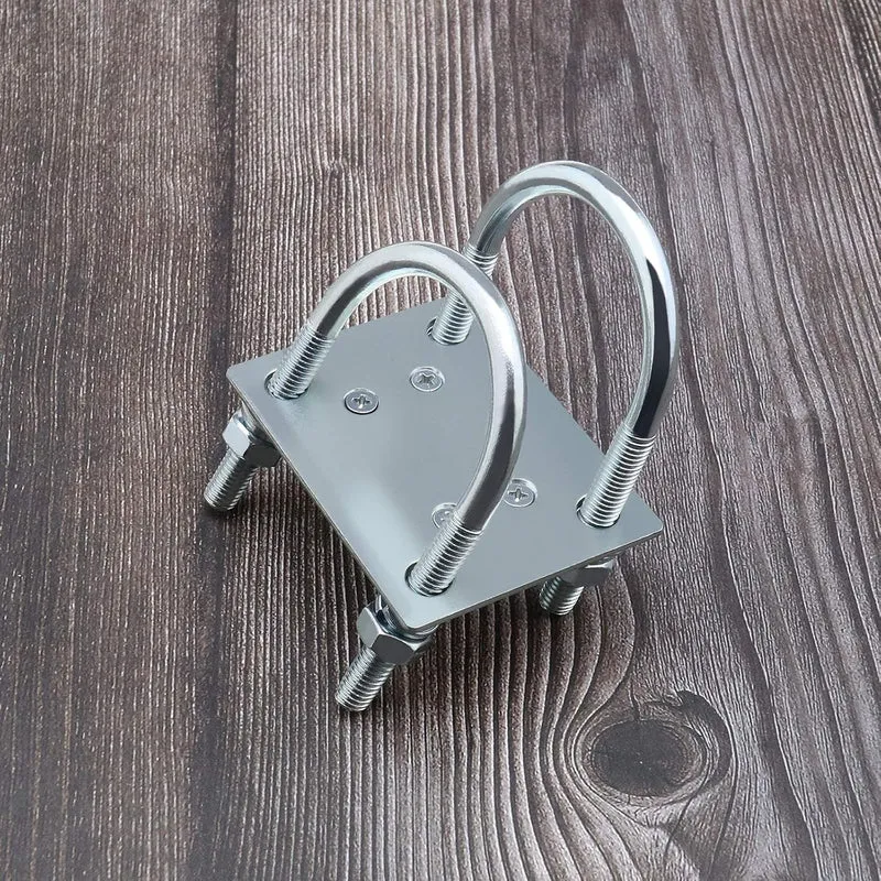 Antennenmastklemme Halterung mit U-Bolzen Klemmplatte Rohrmontage Hardware für Antennen mit einem Au