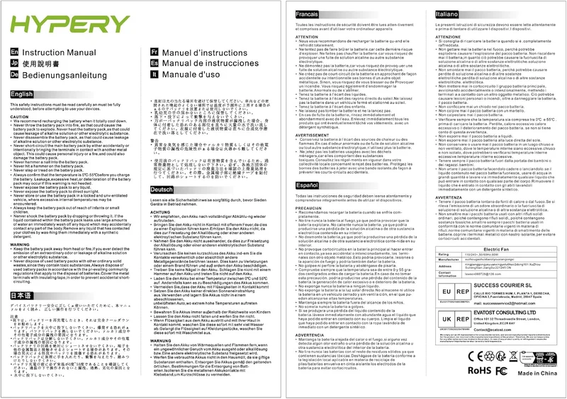 14.4V 6000mAh Ersatz Li-ion Akku für Staubsauger Akku Ecovacs Deebot T8/T8+/T9/T9+, für Deebot Ozmo