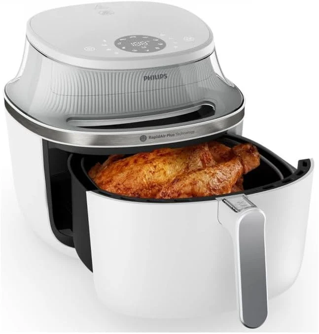Philips Air Fryer Series 3000 NA331/10, 6.2 l, RapidAir Plus Technology, 1700 W, White