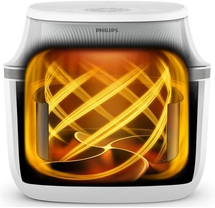 Philips Air Fryer Series 3000 NA331/10, 6.2 l, RapidAir Plus Technology, 1700 W, White