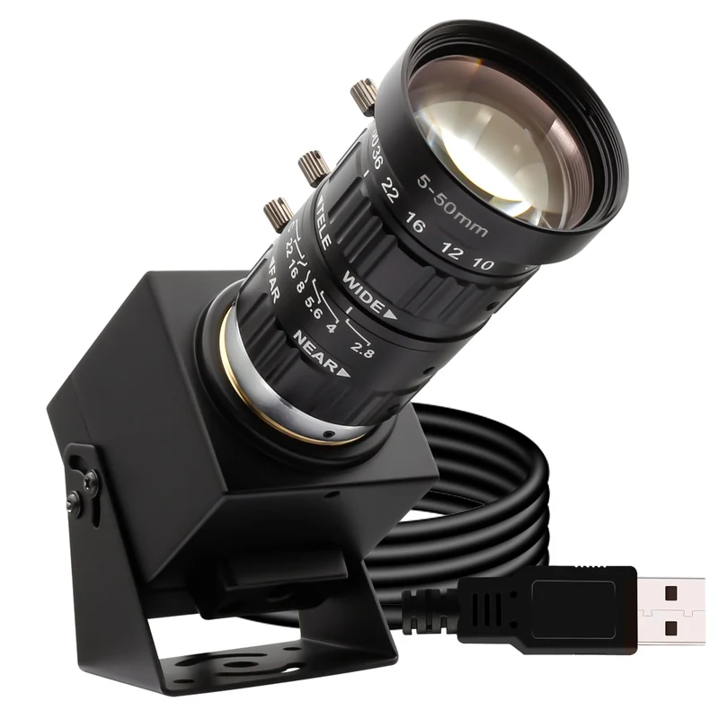SVPRO 48 MP USB-Kamera mit 5–50 mm Zoomobjektiv, Ultra-High-Definition, 8000 x 6000 Pro, Industrieka
