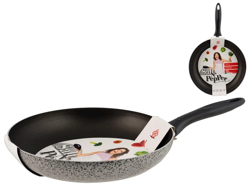 Home Salt Peper Antihaft-Pfanne Salzpfeffer cm 30 Kochtopf, Material, Multicolor, 30 cm 48x30x9 cm M