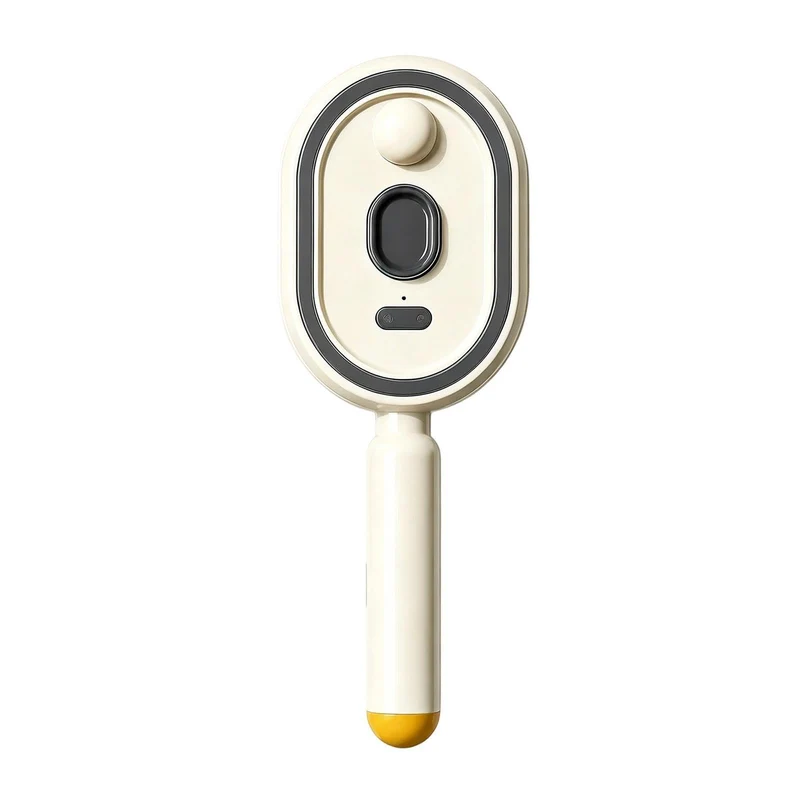 Elektrische Dampfbürste, antistatische Kräuselkontrolle, elektrischer Haarkamm, für Frauen, Damen, F