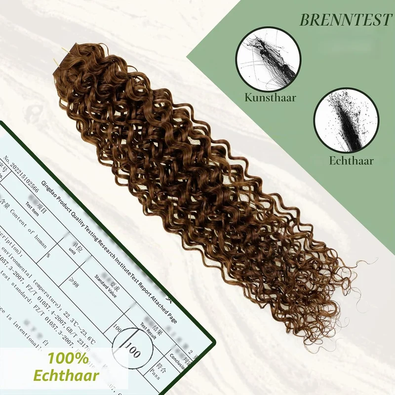 RUNATURE Tape Extensions Echthaar Lockig Extensions Tape in Extensions Echthaar Locken Echthaar Tape
