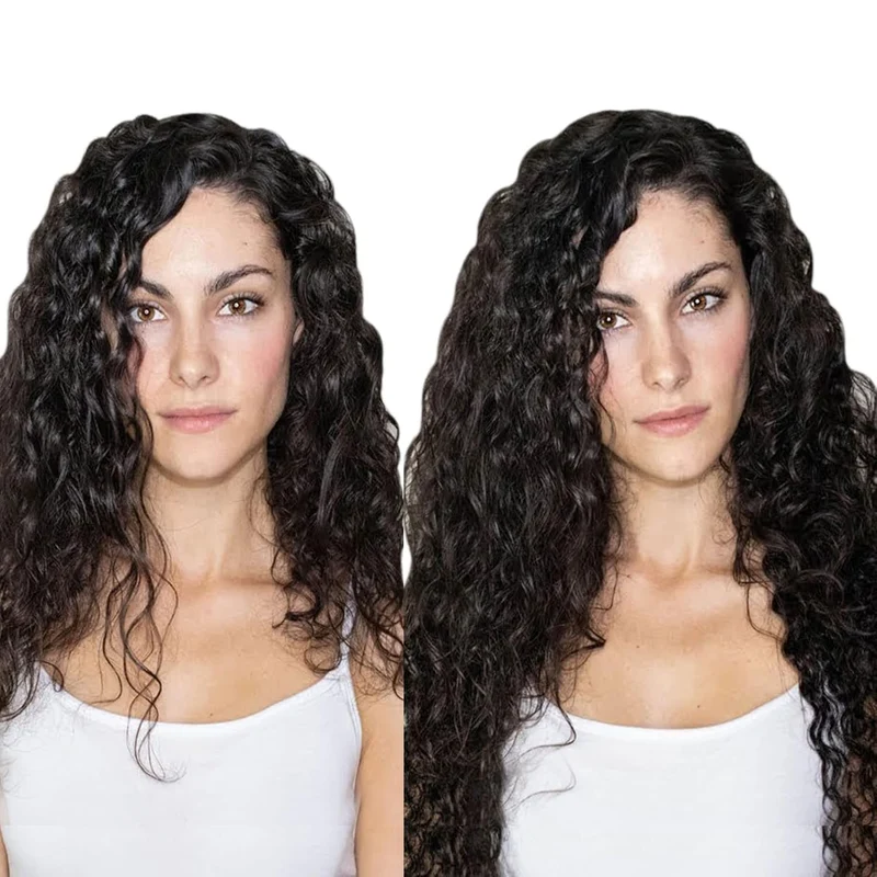 RUNATURE Tape Extensions Echthaar Lockig Extensions Tape in Extensions Echthaar Locken Echthaar Tape