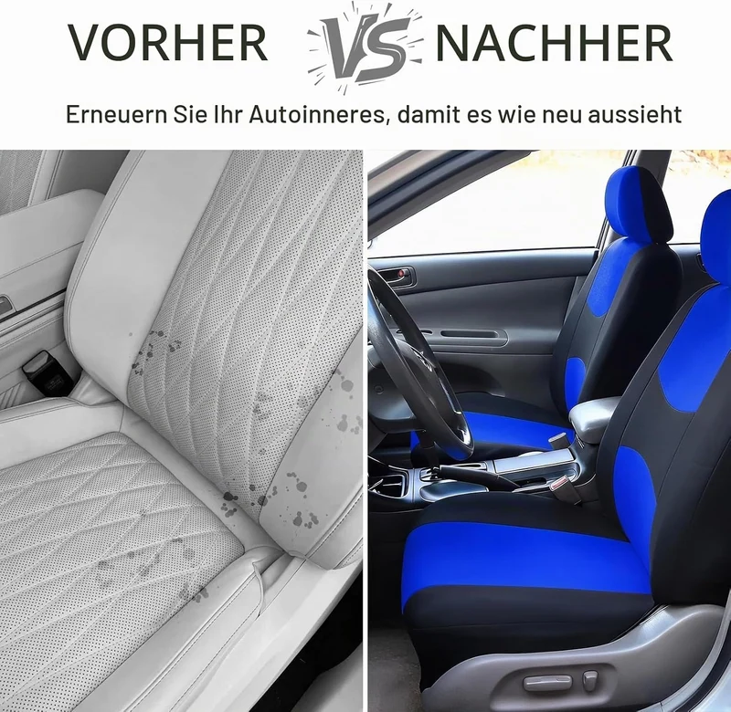 Universal Autositzbezüge Set, Autositzbezüge, Sitzbezüge Auto Für 5 Sitzer, Schonbezüge für Autositz