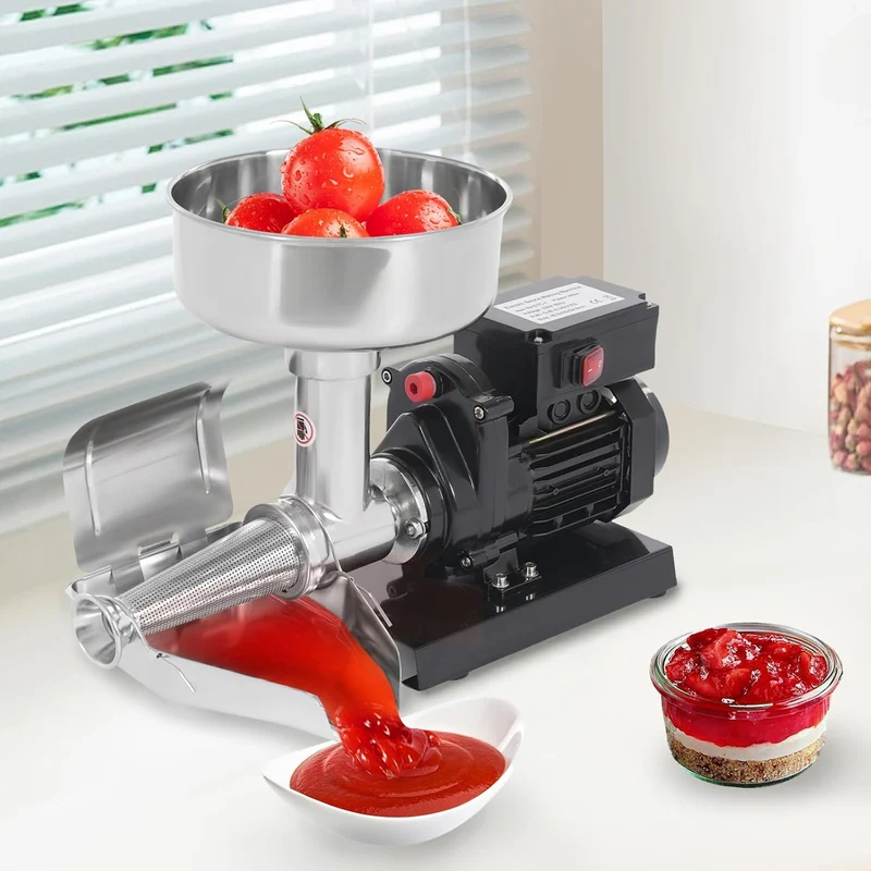 Elektrische Tomatensaucenmaschine, Tomatensaucenmaschine, Elektrische Tomatenpassiermaschine 450W, M