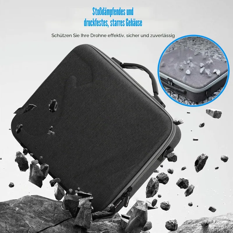SYACHI Drohne Tasche für DJI Flip, Tragbare PU wasserdichte Case mit Schultergurt Tasche für DJI FLI