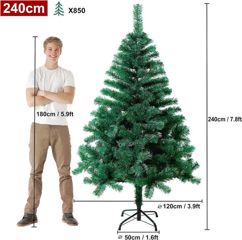 Weihnachtsbaum Künstlicher,schwer entflammbar,Schnellaufbau,Weihnachtsdeko,Unechter Tannenbaum,Chris
