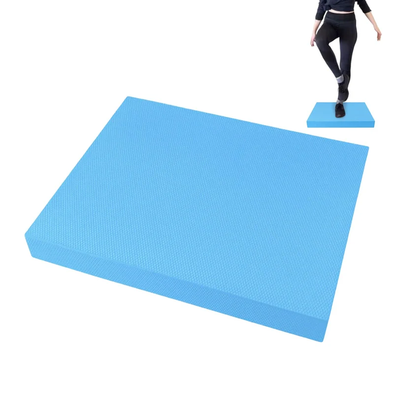 Stabilitätskissen - Antirutsch-Trainer aus TPE 50x40 cm | Trainings Schaumstoff Pad Gepolsterte Bala
