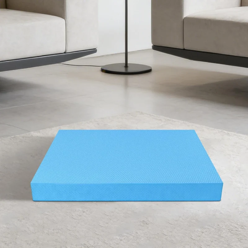Stabilitätskissen - Antirutsch-Trainer aus TPE 50x40 cm | Trainings Schaumstoff Pad Gepolsterte Bala