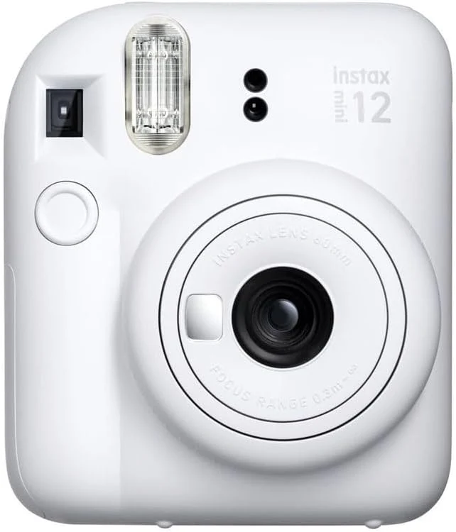 FUJIFILM Appareil Photo Instantané Instax Mini 12 Blanc Pack iconique
