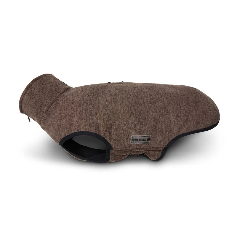 Wolters Fleecejacke Casual Soft & Dry, Grösse:42 cm, Farbe:braun meliert 42 cm braun meliert, 42 cm