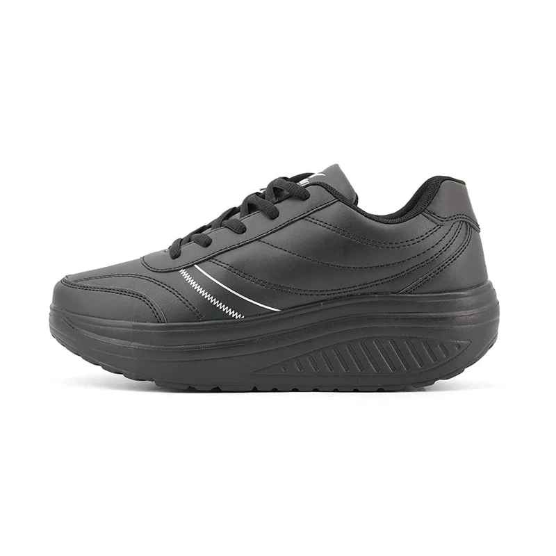 JOMIX Damen Sneaker Plateau Sportschuhe Turnschuhe Laufschuhe Bequeme Abrollsohle Anti-Rutsch Wippsc