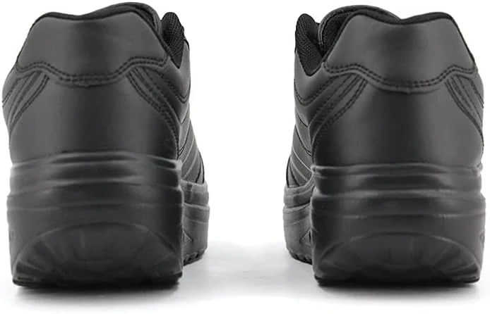 JOMIX Damen Sneaker Plateau Sportschuhe Turnschuhe Laufschuhe Bequeme Abrollsohle Anti-Rutsch Wippsc