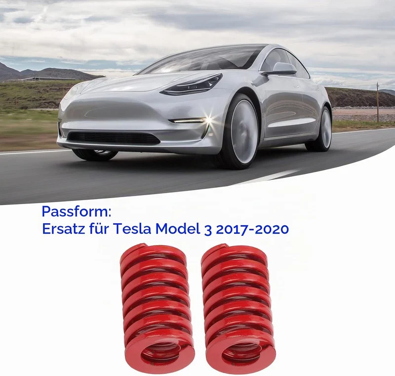 Heckklappen Druckfeder , gute Elastizität , rot , stark , druckbeständig , Kofferraumstreben Stützfe