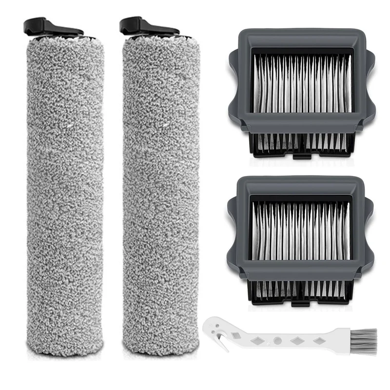 Ersatzbürstenrolle und HEPA-Filter für Tineco iFloor3/Floor One S3, Zubehör für Nass- und Trockensau