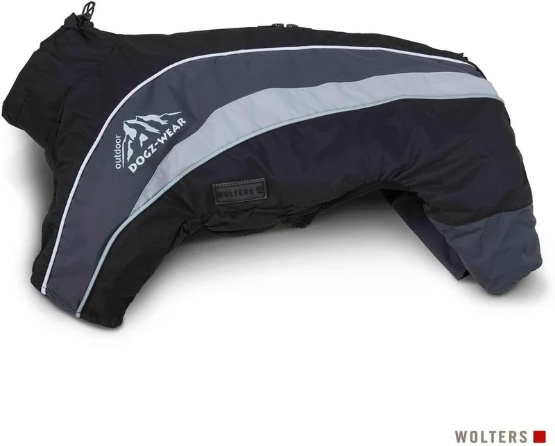Regenanzug Dogz Wear 40 cm schwarz/grau, 40 cm schwarz/grau