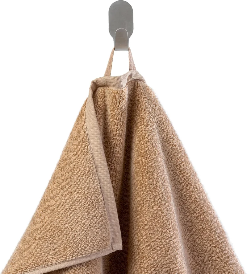 LAODI Premium Handtuch-Geschenkset, 2-teilig (Dusch- & Handtuch), 70 × 140 cm + 50 × 100 cm, 100% Ba