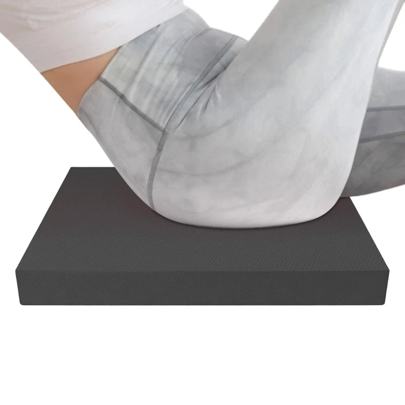 Stabilitätskissen - Antirutsch-Trainer aus TPE 50x40 cm | Trainings Schaumstoff Pad Gepolsterte Bala
