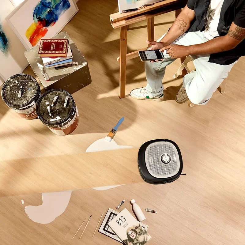 Cecotec Saugroboter und Wischroboter mit KI, Selbstentleerungsstation und Lasertechnologie Conga Z10