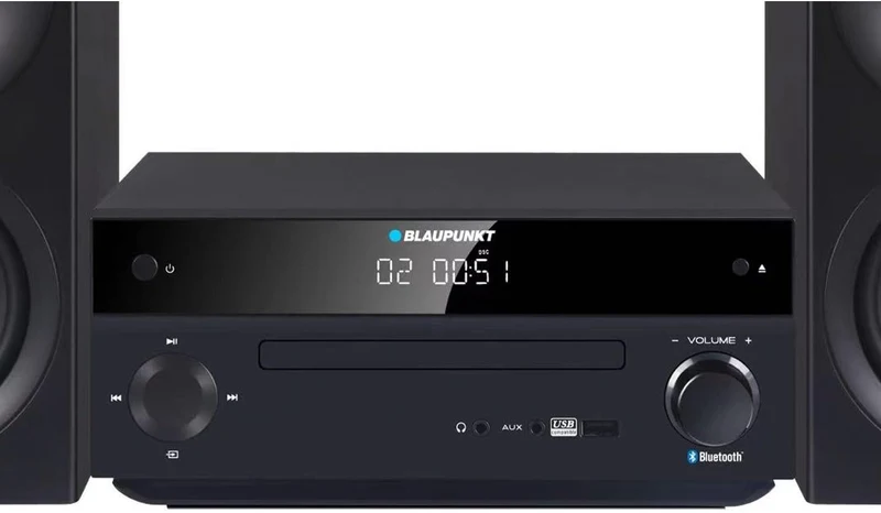 Blaupunkt MS30.02BT Mikro-Stereoanlage Bluetooth HDMI ARC | Optisch USB AUX Radio FM CD 150 W RMS We