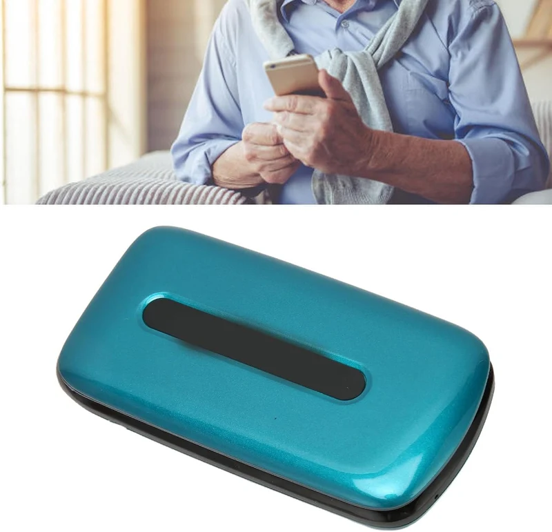 Klapptelefon für Senioren, Entsperrt, 3G LTE Dual SIM, Grosse Tasten mit Lautsprecher, Grosse Tasten