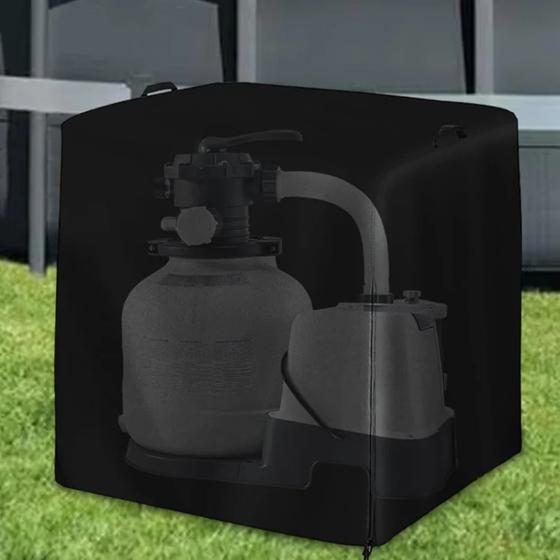 Poolpumpe Abdeckung Poolfilter Abdeckung Abdeckung Für Sandfilteranlage Pool Robustes Poolpumpengehä
